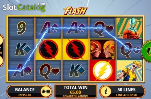 Скрин4. The Flash (Playtech) слот