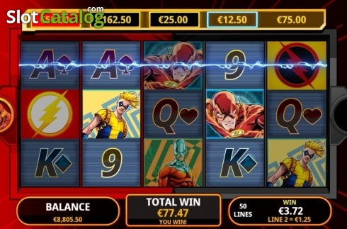 Скрин9. The Flash (Playtech) слот