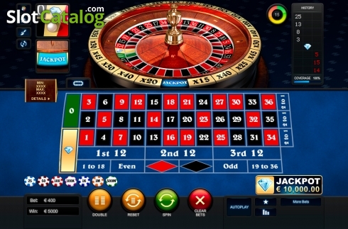 Скрин3. Diamond Bet Roulette слот