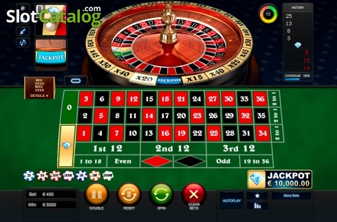 Скрин5. Diamond Bet Roulette слот