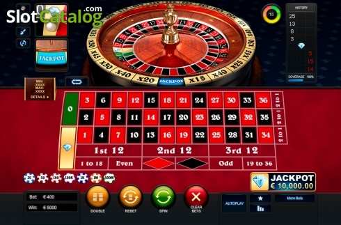 Скрин6. Diamond Bet Roulette слот