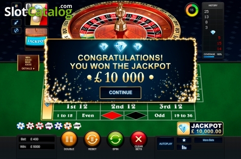 Скрин9. Diamond Bet Roulette слот