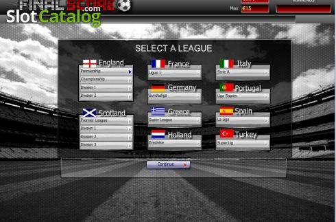 Скрин2. Final Score (Playtech) слот