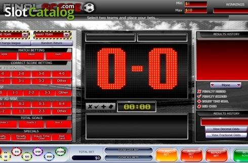Скрин3. Final Score (Playtech) слот