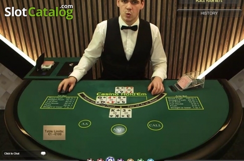 Скрин2. Casino Hold'em Live (Playtech) слот