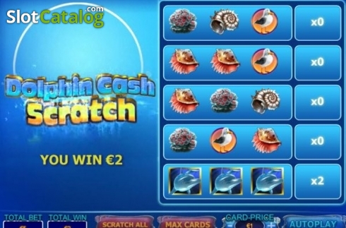 Скрин3. Dolphin Cash Scratch слот