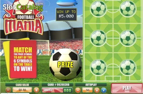 Скрин2. Football Mania Scratch слот
