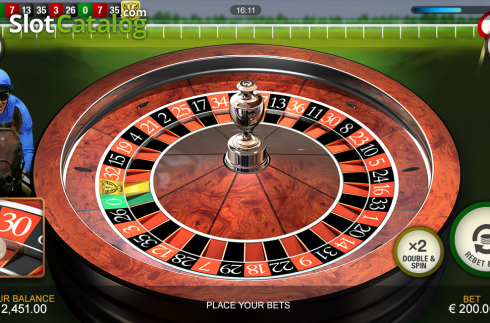 Скрин4. Frankie Dettori's Jackpot Roulette слот