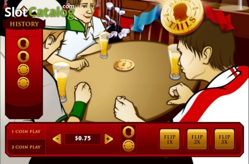 Скрин2. Heads or Tails (Playtech) слот
