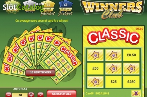Скрин2. Winner's Club Scratch слот