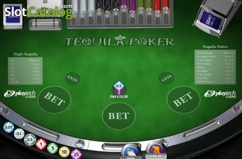 Скрин2. Tequila Poker слот