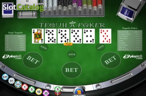Скрин4. Tequila Poker слот