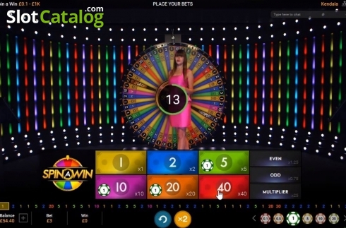 Скрин3. Spin a Win Live слот