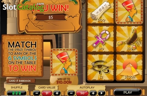 Скрин2. Pharaoh's Kingdom Scratch слот