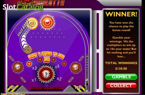 Скрин2. Pinball Roulette слот