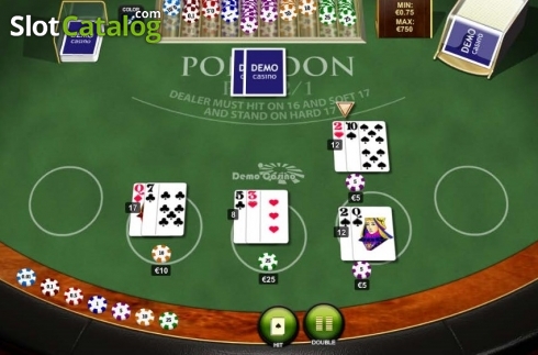 Скрин2. Pontoon (Playtech) слот