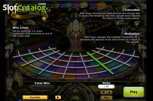 Скрин4. Medusa's Gaze (Playtech) слот