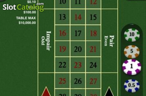 Скрин2. Multiplayer French Roulette слот