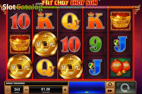Скрин2. Fat Choy Choy Sun слот