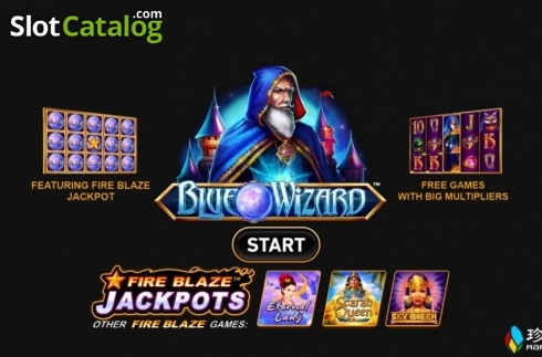 Скрин2. Blue Wizard слот