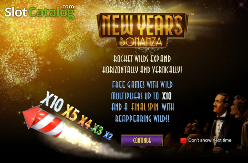 Скрин2. New Year Bonanza слот