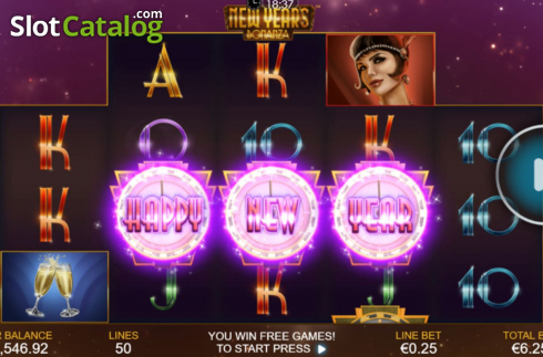 Скрин5. New Year Bonanza слот
