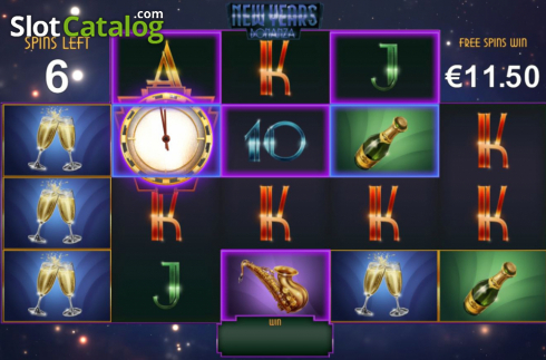 Скрин7. New Year Bonanza слот