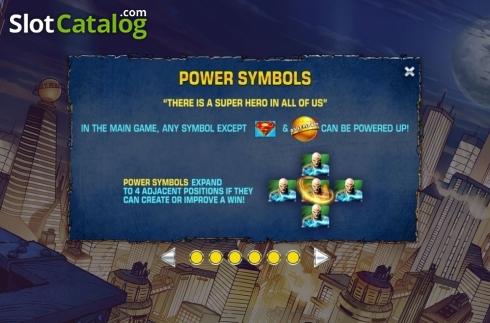 Скрин4. Superman (Playtech) слот