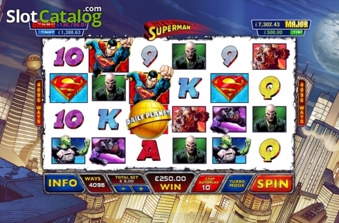 Скрин8. Superman (Playtech) слот