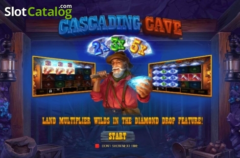 Скрин2. Cascading Cave слот