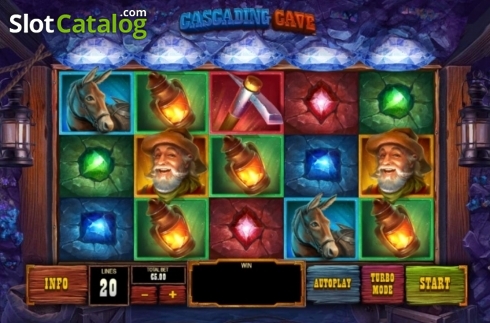 Скрин3. Cascading Cave слот