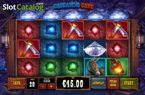 Скрин4. Cascading Cave слот