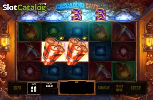 Скрин5. Cascading Cave слот