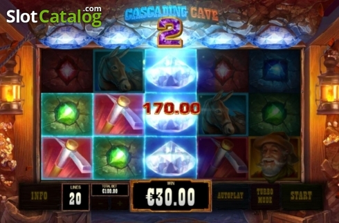 Скрин6. Cascading Cave слот