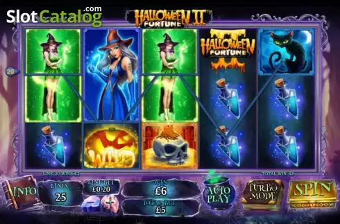 Скрин2. Halloween Fortune II слот