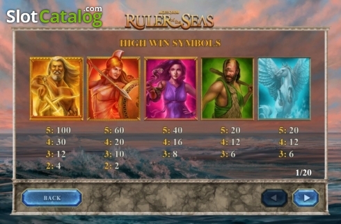 Скрин8. Age of the Gods: Ruler of the Seas слот