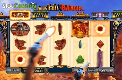 Скрин4. Bonus Train Bandits слот