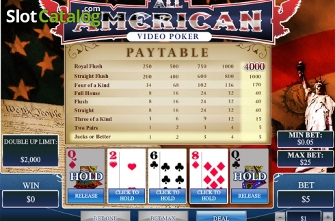 Скрин2. All American (Playtech) слот