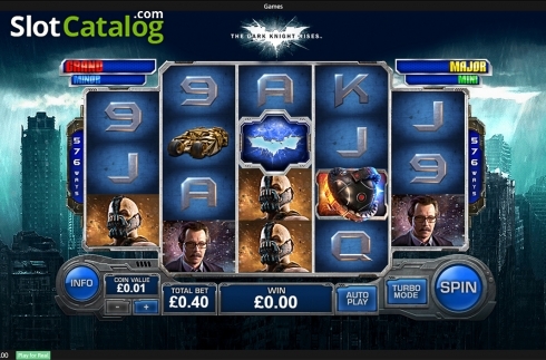 Скрин2. The Dark Knight Rises (Playtech) слот