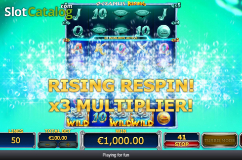 Скрин6. Oceanus Rising слот