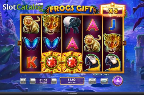 Скрин8. Frogs Gift слот