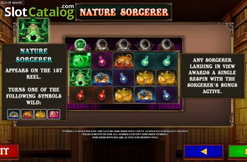Скрин9. Sorcerers Guild of Magic слот