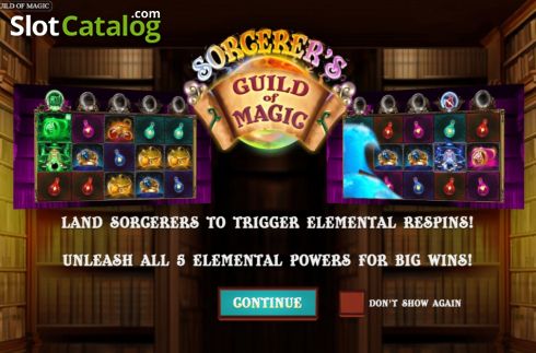 Скрин2. Sorcerers Guild of Magic слот