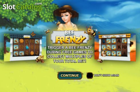 Скрин2. Bee Frenzy слот