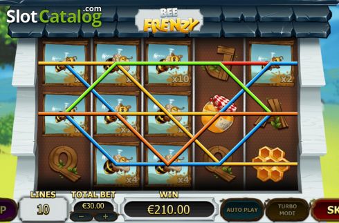 Скрин4. Bee Frenzy слот