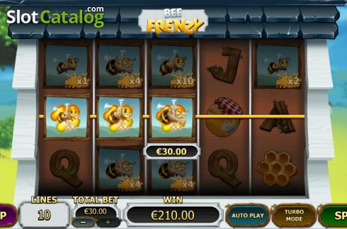 Скрин5. Bee Frenzy слот