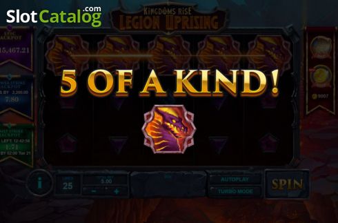 Скрин3. Kingdoms Rise: Legion Uprising слот