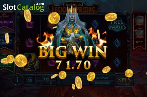 Скрин4. Kingdoms Rise: Legion Uprising слот