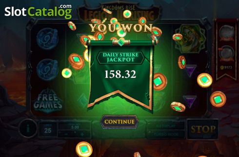 Скрин6. Kingdoms Rise: Legion Uprising слот