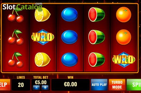Скрин2. Extreme Fruits 20 слот